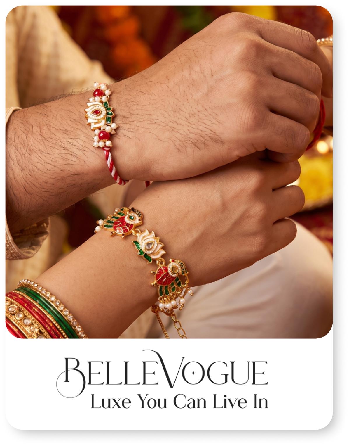 Shop Belle Vogue Rakhis on Eternz.