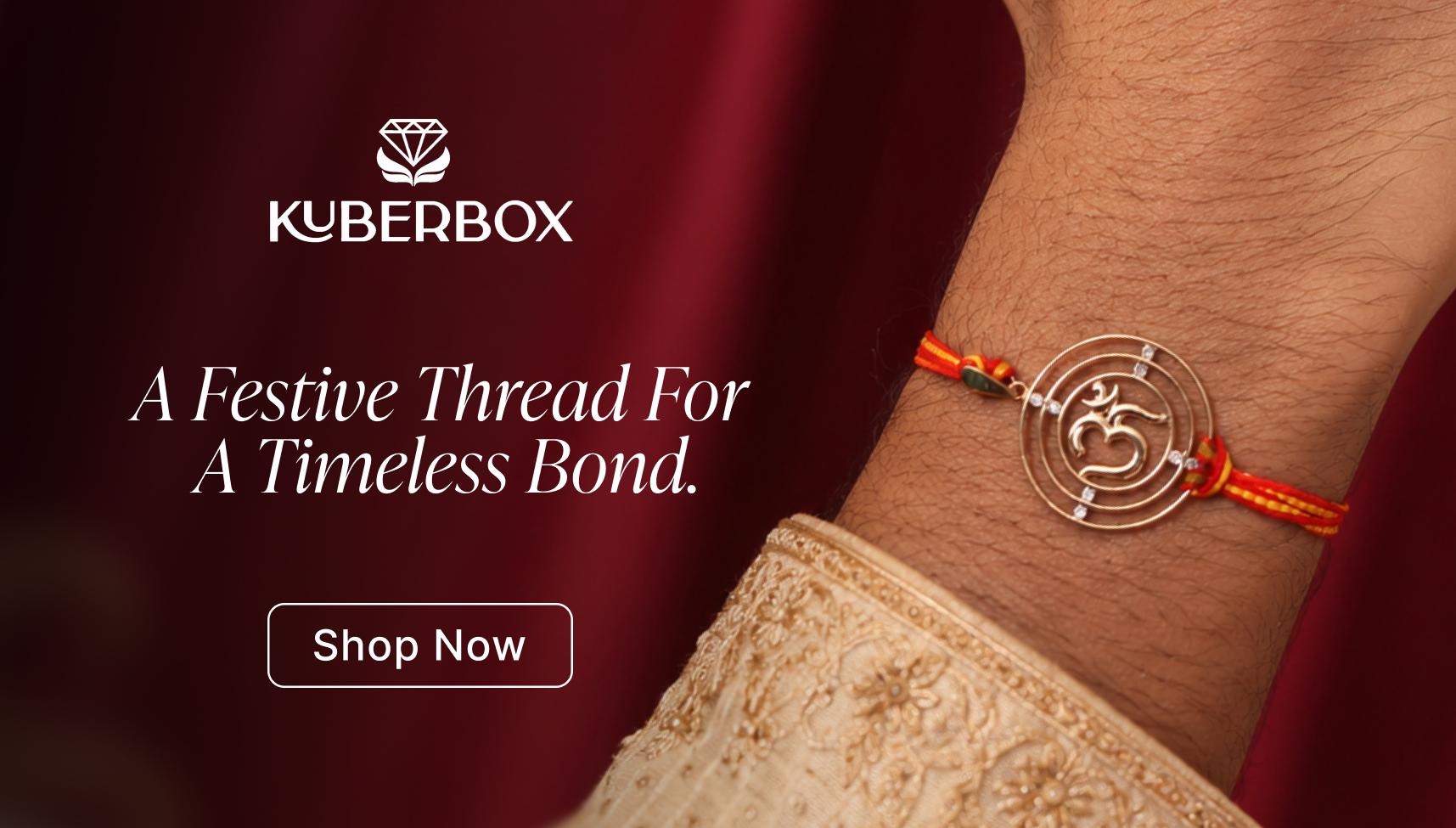 Kuberbox Gold Rakhis