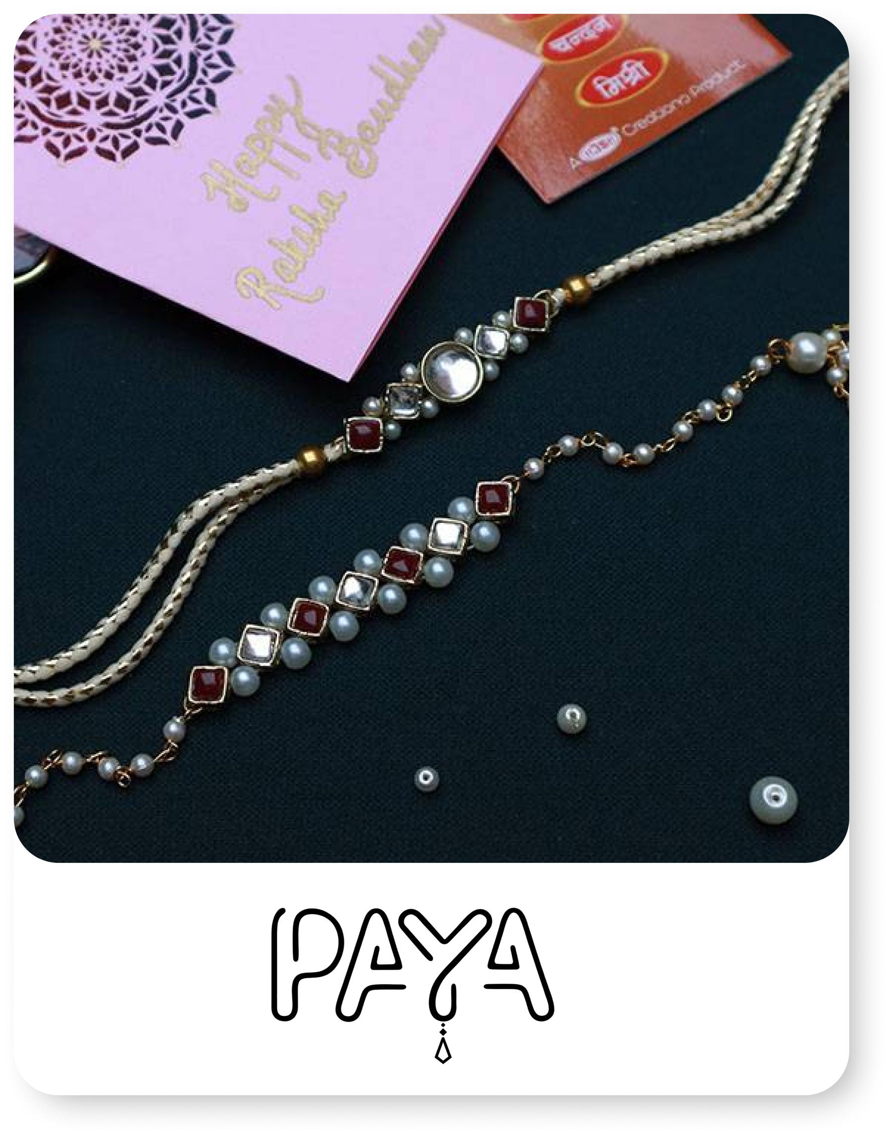 Shop Paya Rakhis on Eternz.
