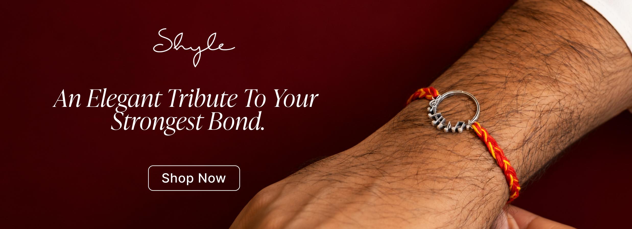 Shyle Silver Rakhis