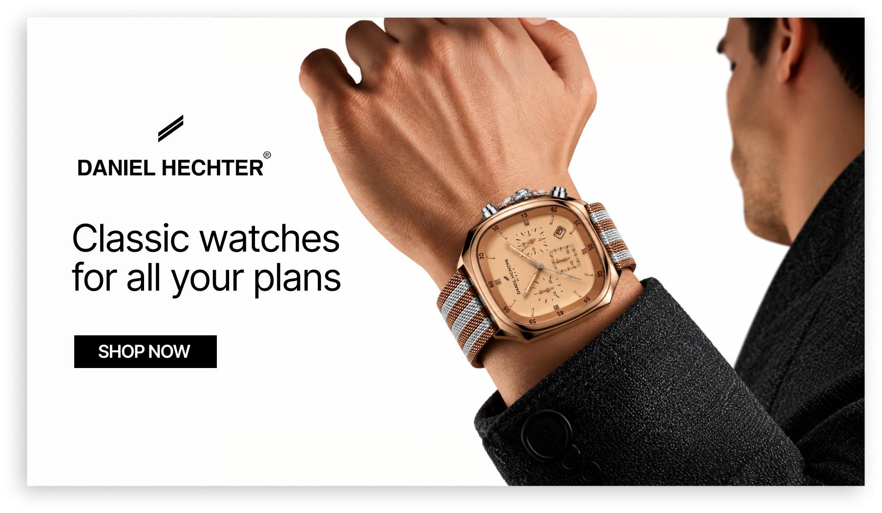 Shop Daniel Hechter watches on Eternz.