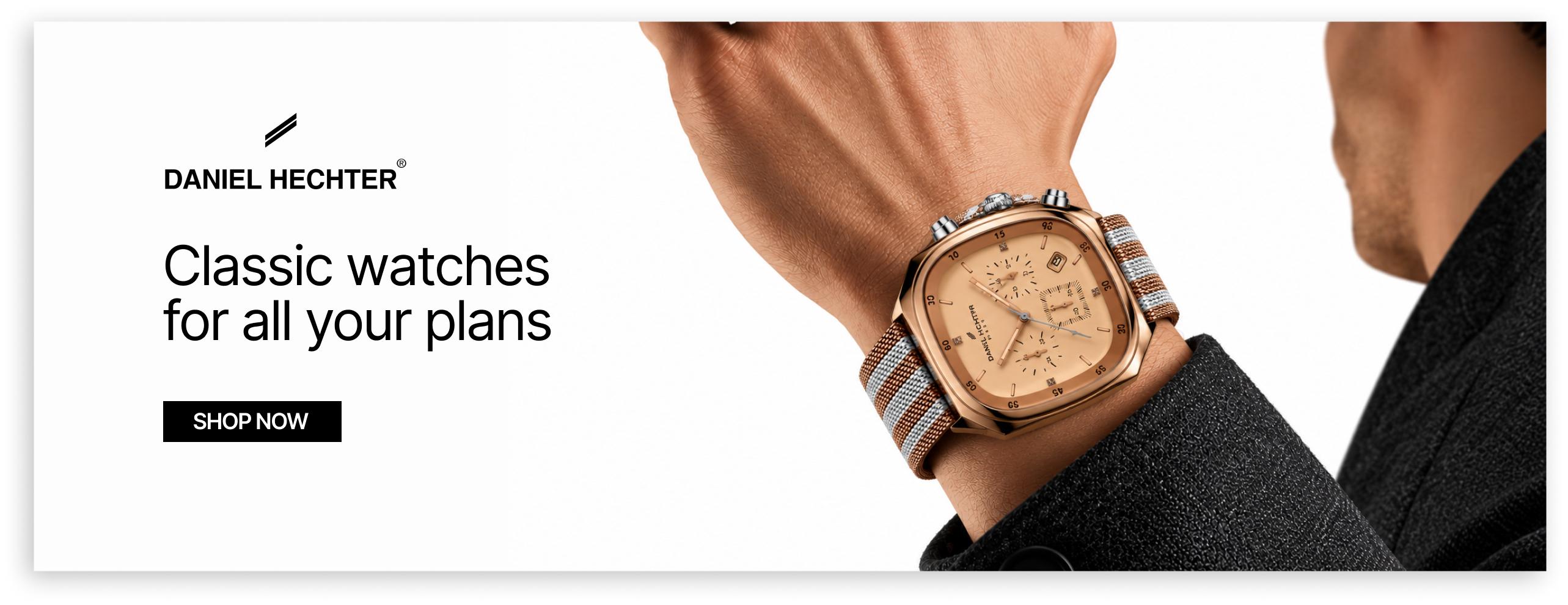 Shop Daniel Hechter watches on Eternz.