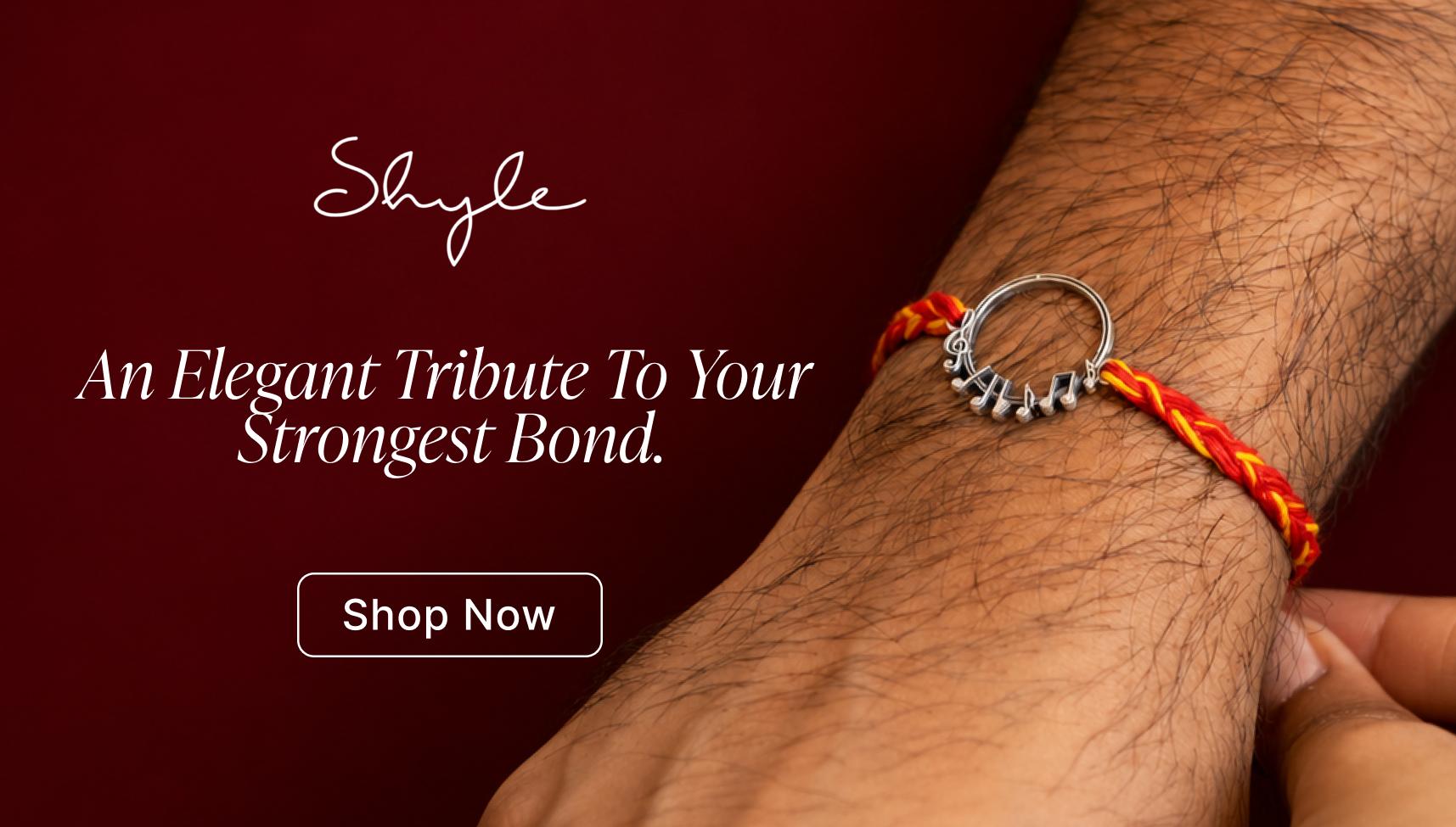 Shyle Silver Rakhis
