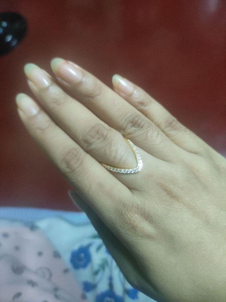Royal Crown Gold Plated 925 Sterling Silver Women's Vanki Ring