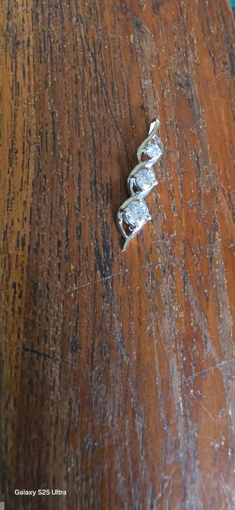925 Sterling Silver Rhodium Plated Pendant For Women-Silcgp003
