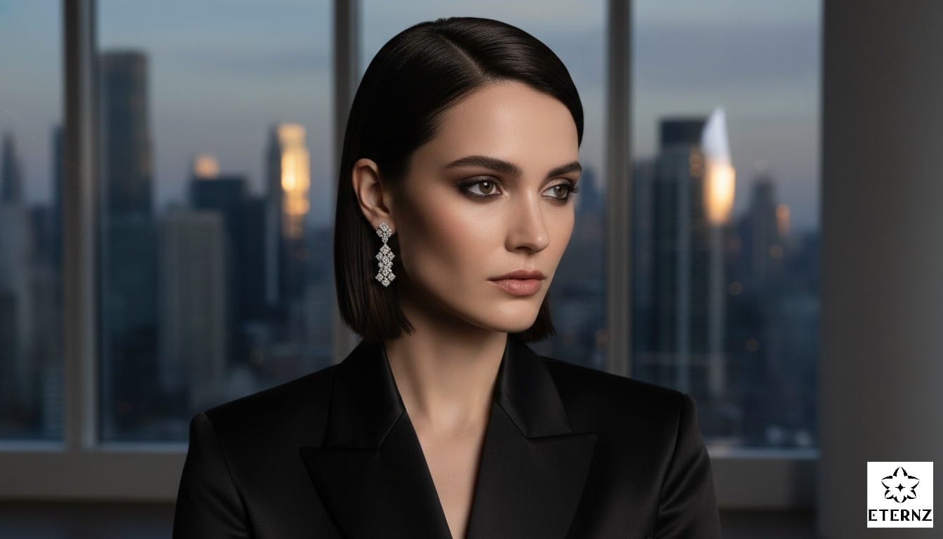 Best Earrings for a Diamond Face