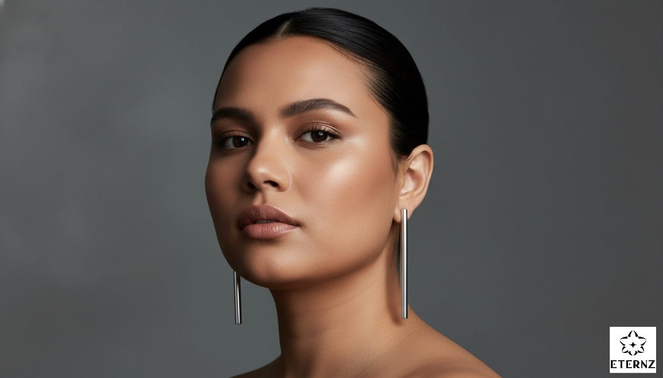 best earrings for a round face.