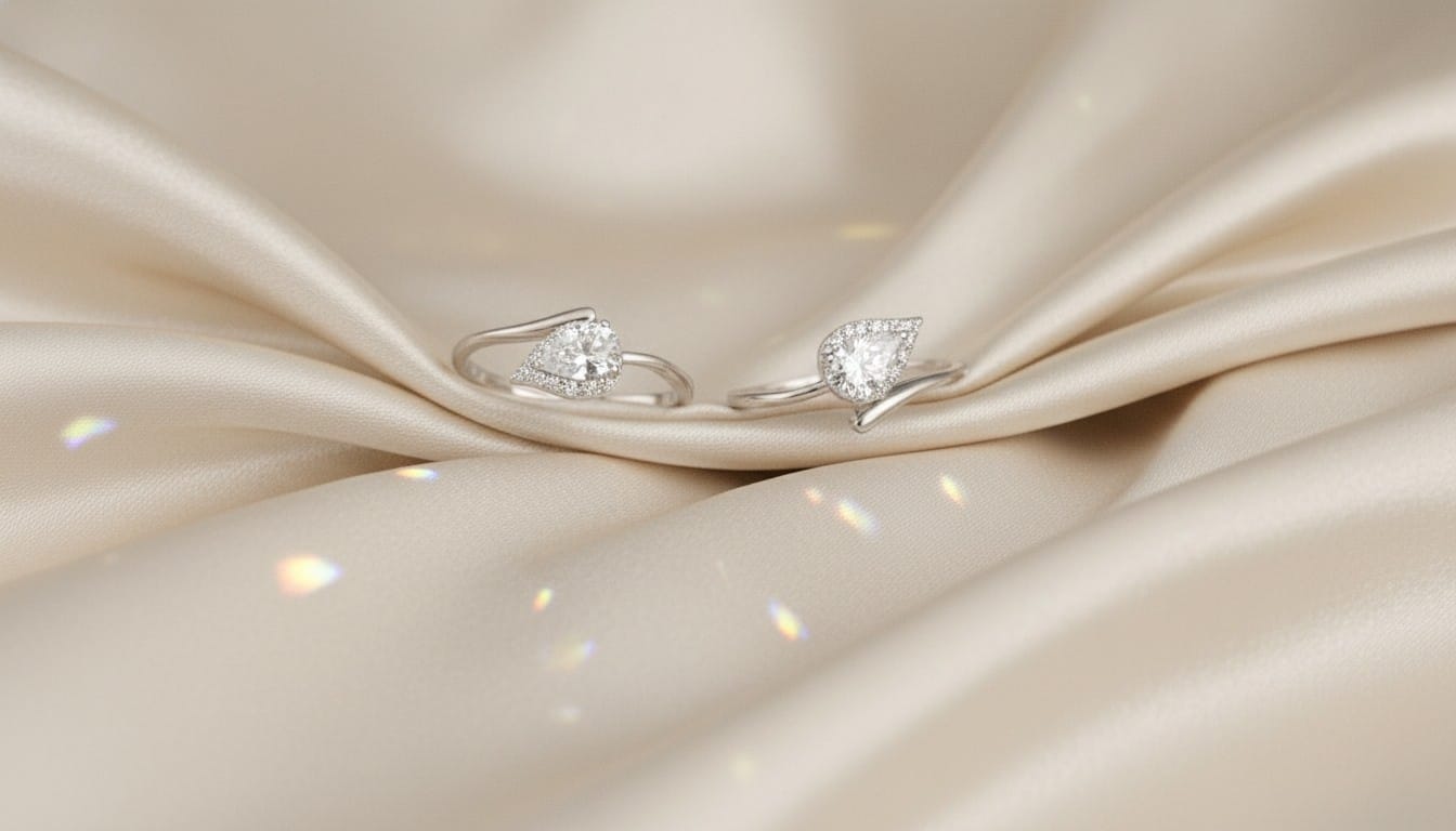 925 Sterling Silver Ad Studded Minimal Leafy Toe Ring From Eternz.