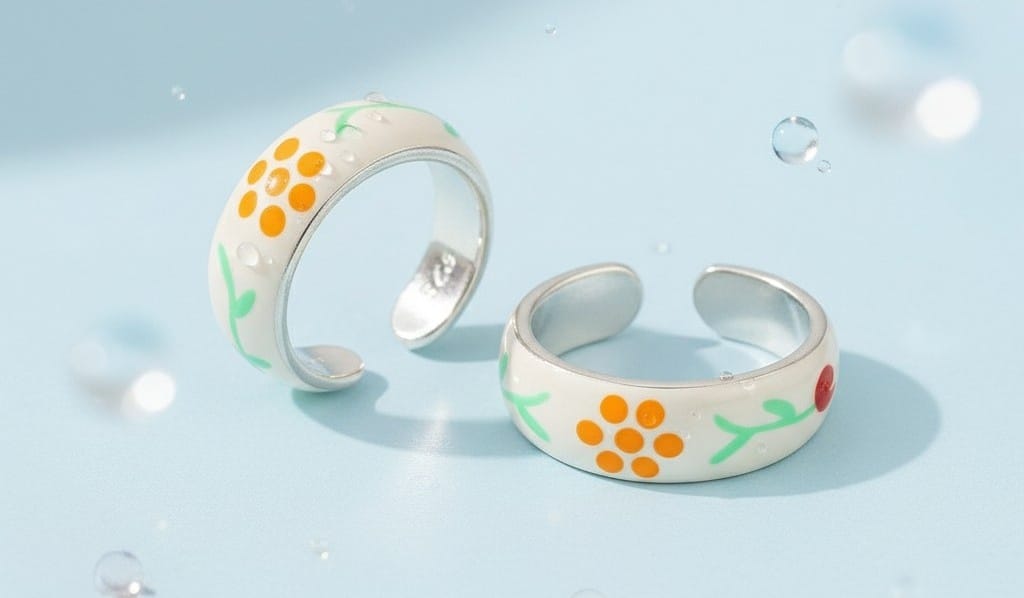 925 Sterling Silver Blossom Whimsy Toe Ring From Eternz.