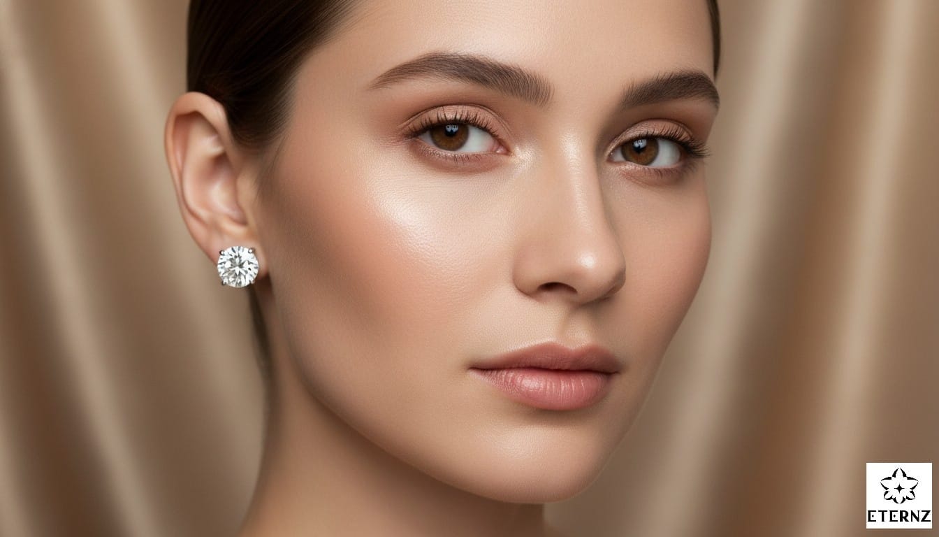 lab grown diamonds studs