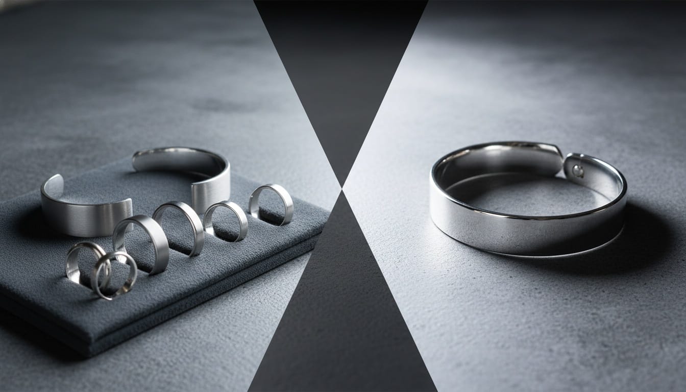 Matte Finish vs High Polish.