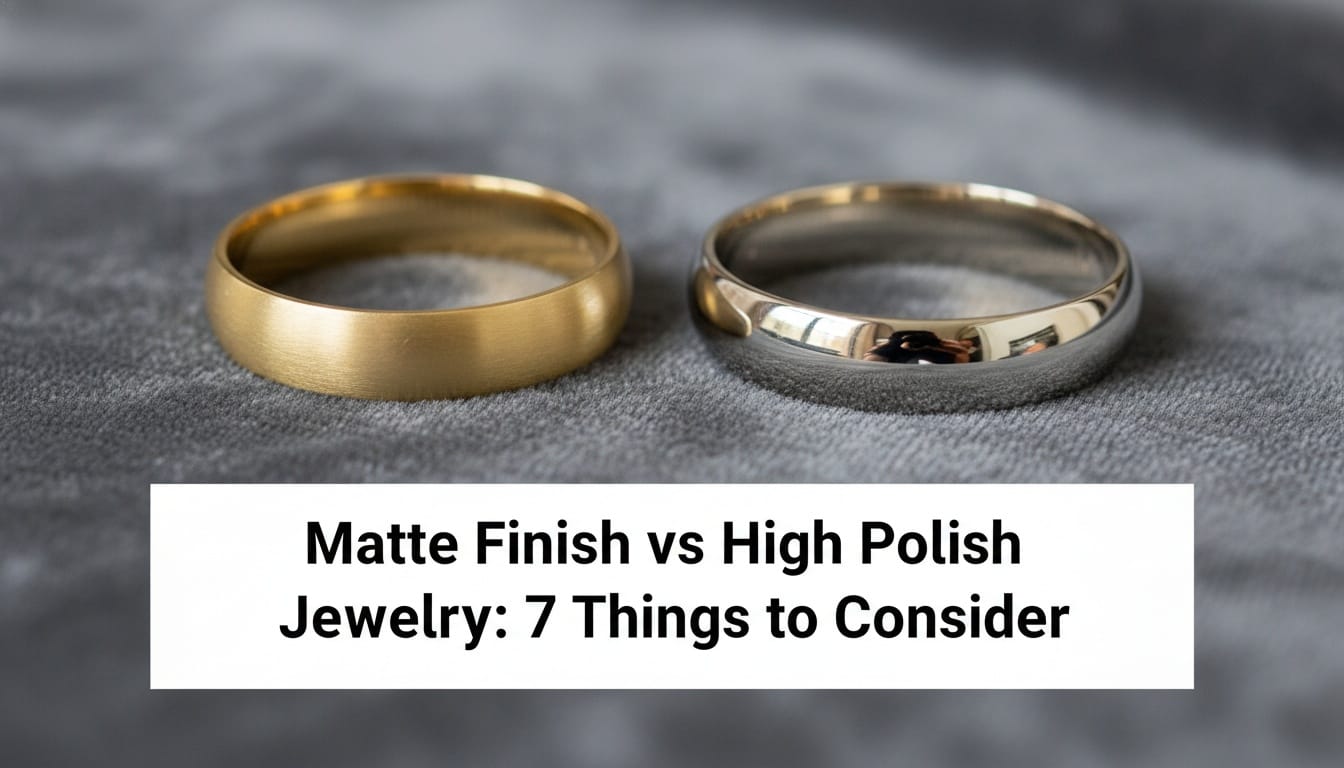 Matte Finish vs High Polish Jewelry: 7 Things to Consider.