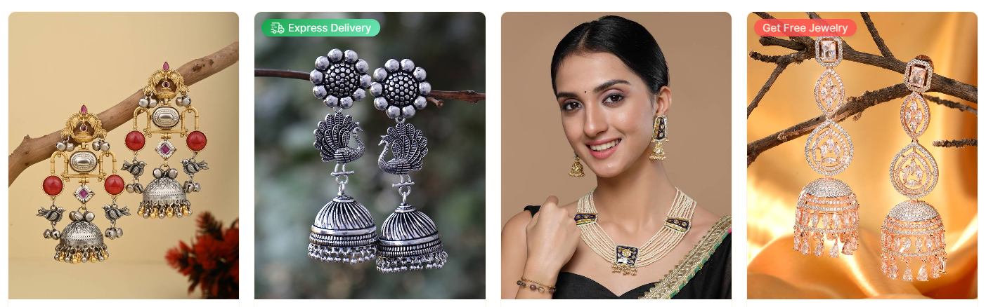 Jhumkas