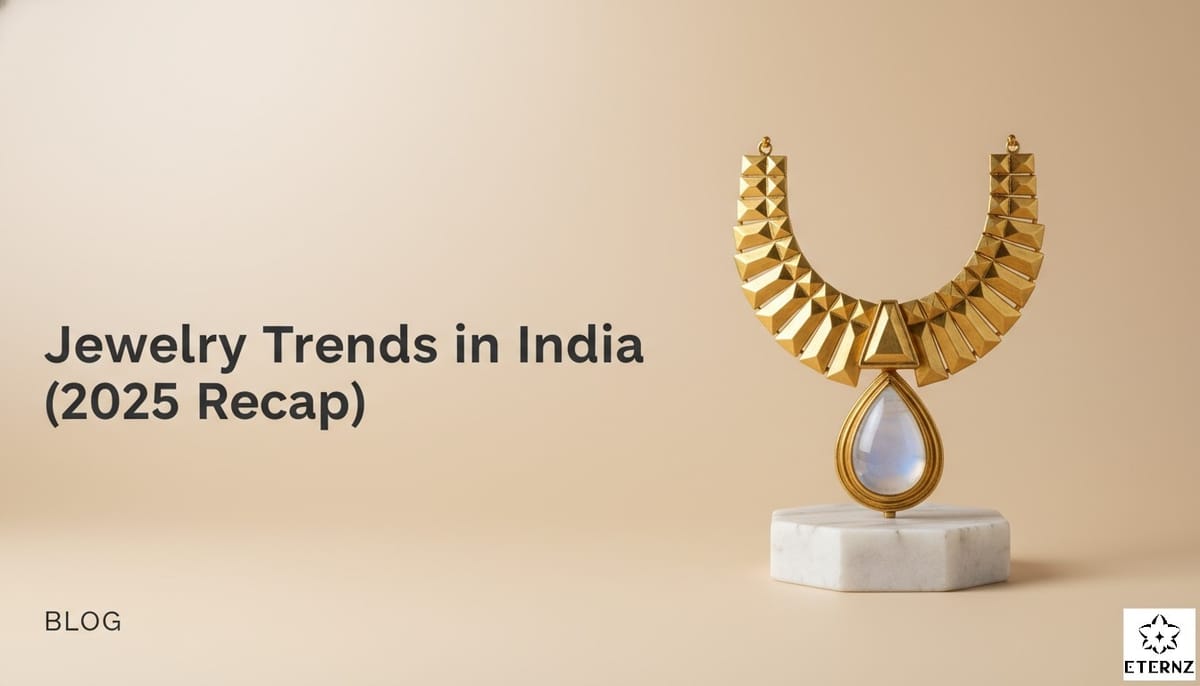 Blog Cover of Jewelry Trends in India (2025 Recap)