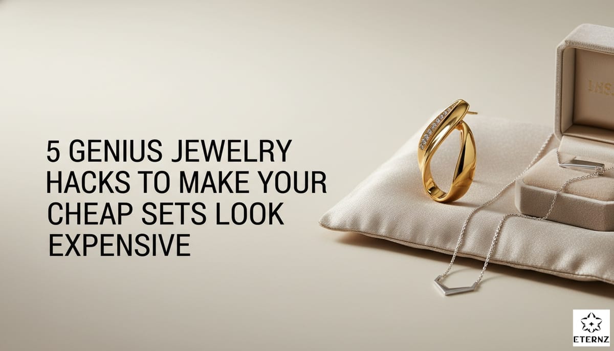 Blog Cover for "Five Genius Jewelry Hacks to Make Your Cheap Sets Look Expensive".