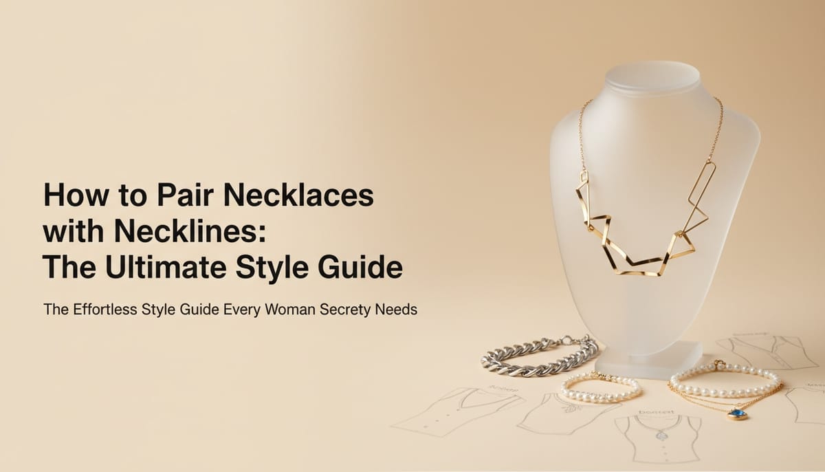 How to Pair or Match Necklaces with Necklines: The Ultimate Style Guide.