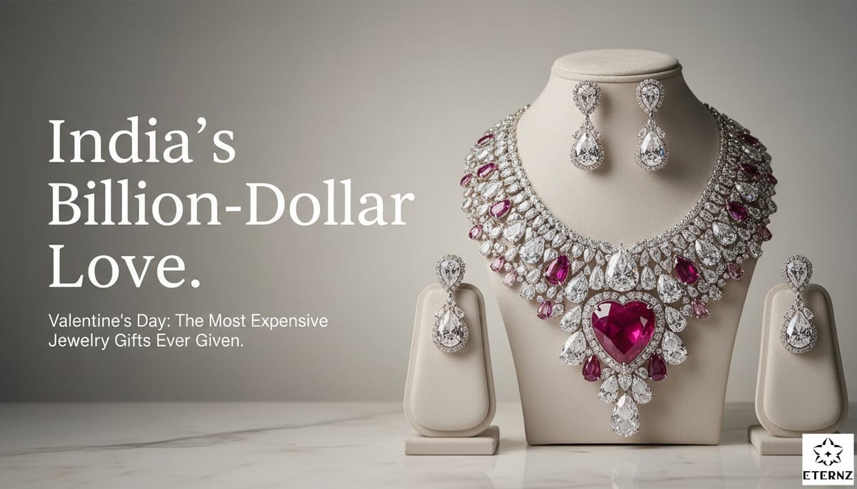 The Most Expensive Jewelry Gifts Ever Given in India.