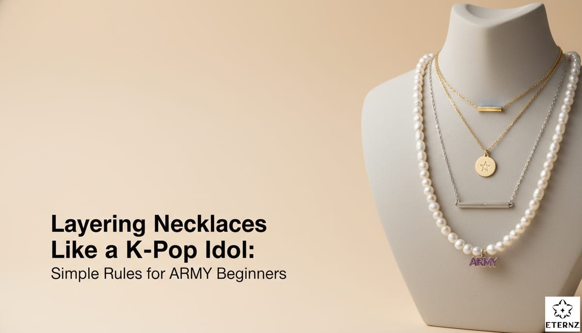 Layering Necklaces Like a K-Pop Idol: Simple Rules for ARMY Beginners