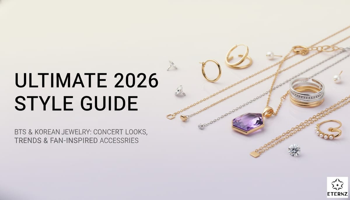 Ultimate Guide to BTS & Korean Jewelry Style in 2026: Concert Looks, Trends & Fan-Inspired Accessories