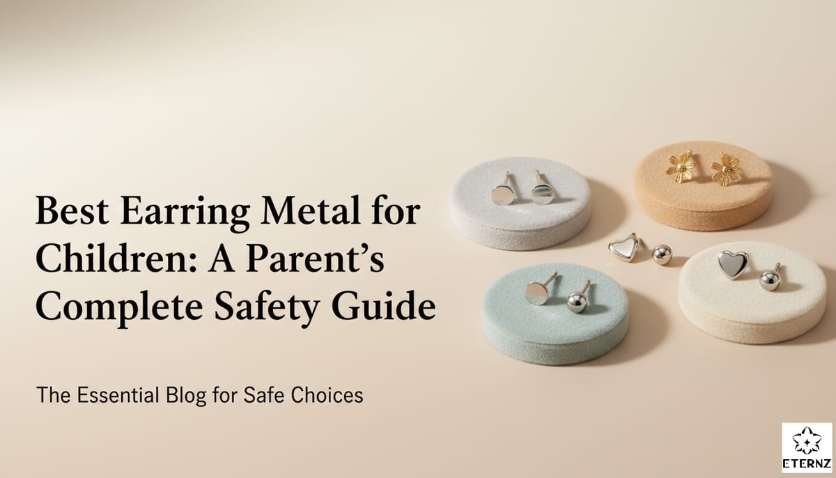 Which Earring Metal Is Safe for a Child’s Sensitive Ears?
