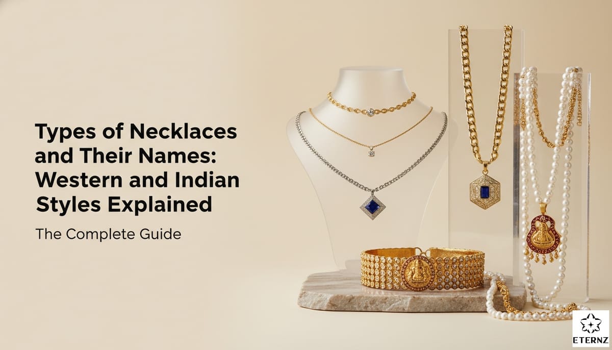 Types of Necklaces and Their Names: Western and Indian Styles Explained