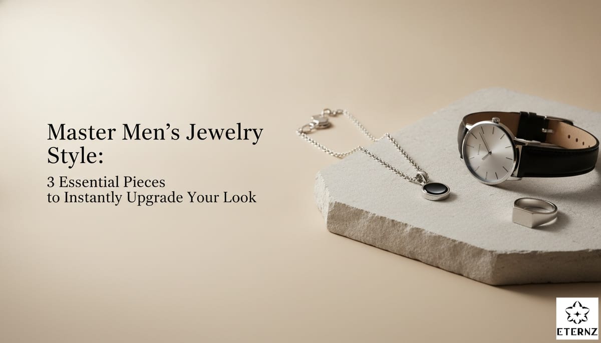 3 Jewellery Pieces That Instantly Upgrade a Men's Style Today