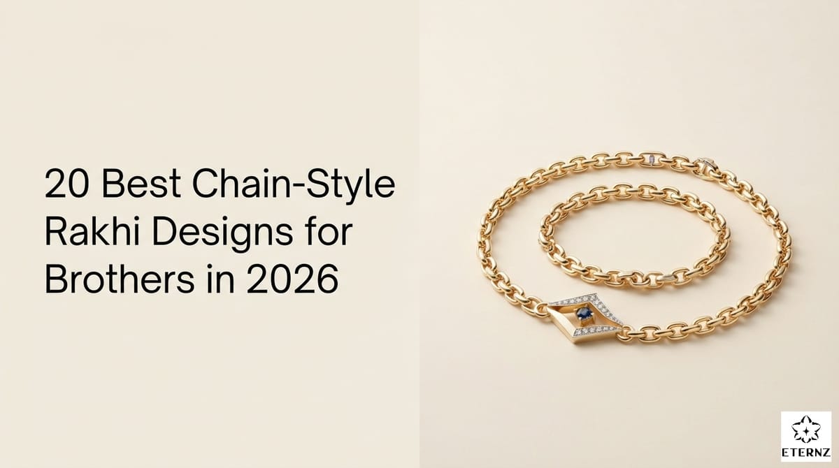 20 Best Chain-Style Rakhi Designs for Brothers in 2026