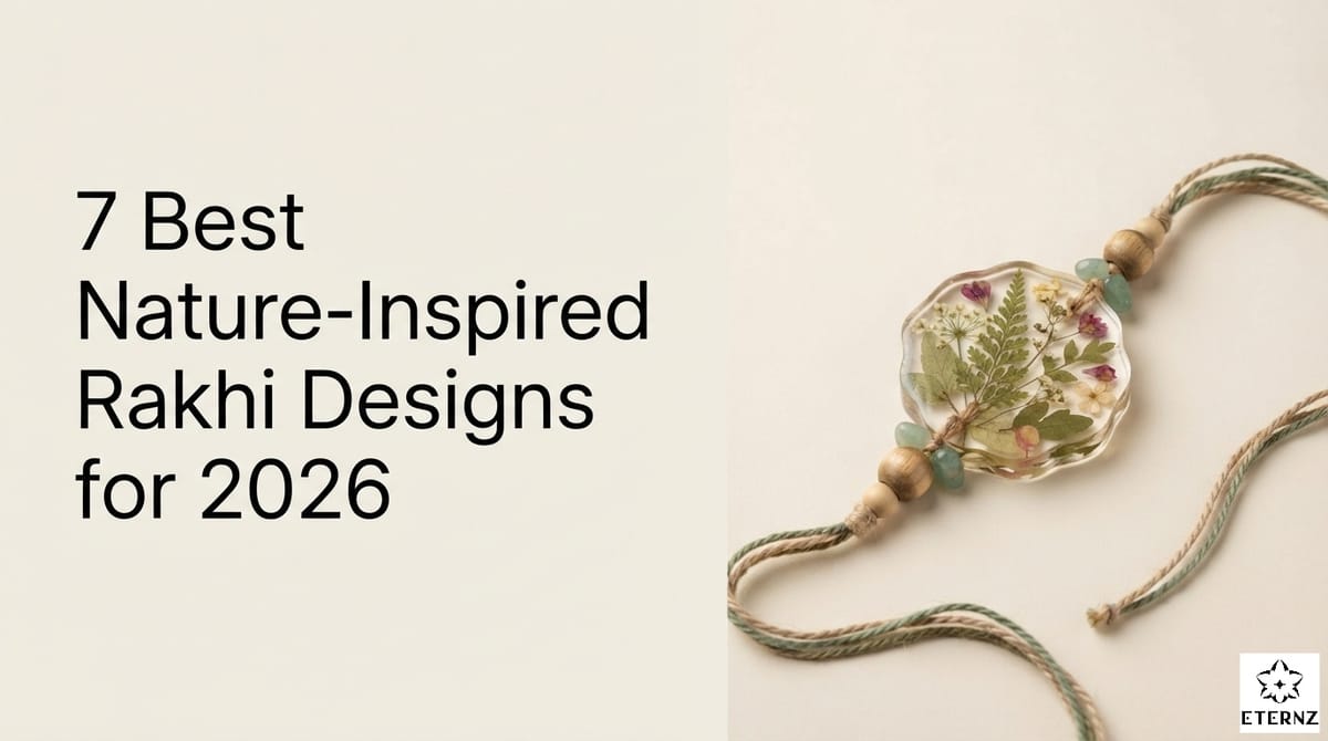 7 Best Nature-Inspired Rakhi Designs for 2026