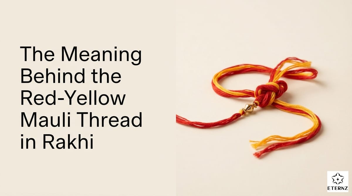 The Meaning Behind the Red-Yellow Mauli Thread in Rakhi.