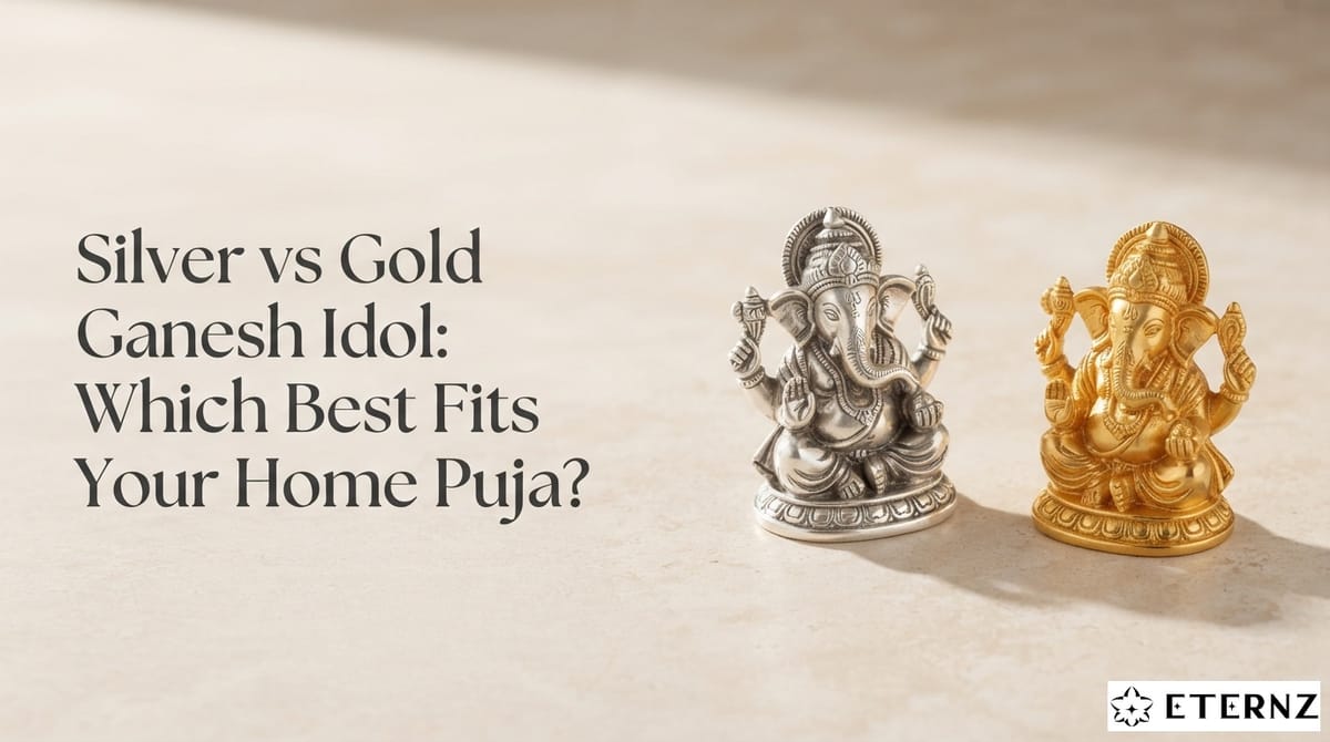 Silver vs Gold Ganesh Idol: Which Should You Choose?