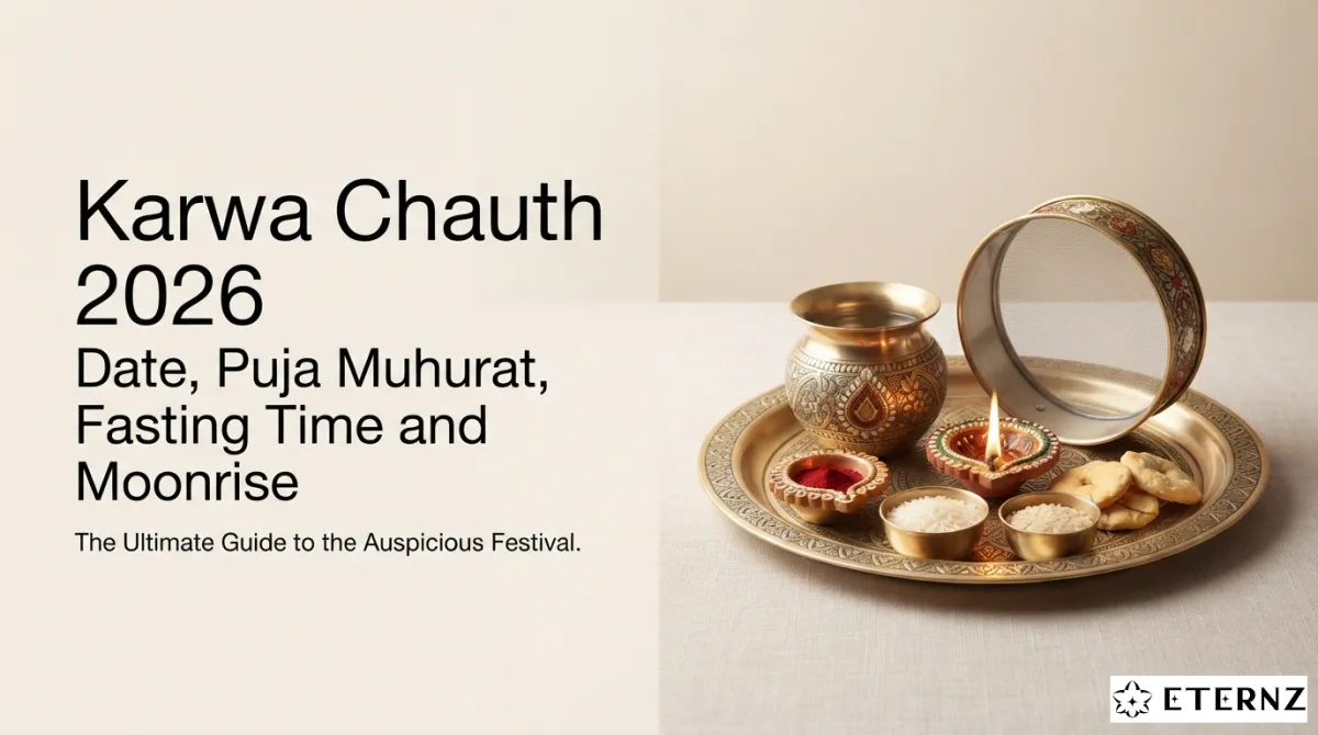 Karwa Chauth 2026: Date, Puja Muhurat, Fasting Time and Moonrise