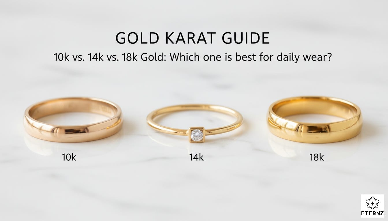 10k vs. 14k vs. 18k Gold: Which is best for daily wear?
