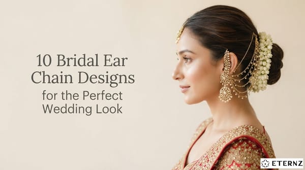 10 Bridal Ear Chain Designs for the Perfect Wedding Look.