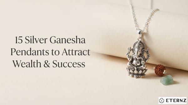 15 Silver Ganesha Pendants to Attract Wealth & Success.
