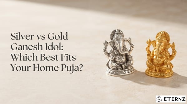 Silver vs Gold Ganesh Idol: Which Should You Choose?