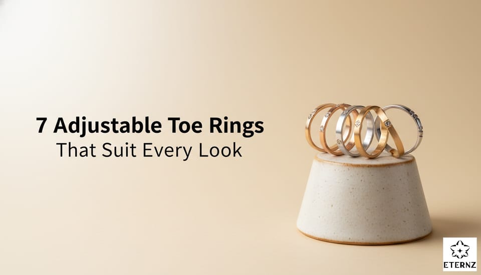 7 Adjustable Toe Rings That Suit Every Look